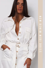 Load image into Gallery viewer, KHLOE DENIM DRESS