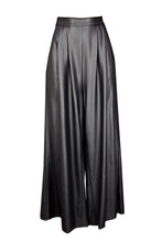 Load image into Gallery viewer, COATED WIDE-LEG PANTS
