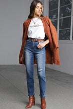Load image into Gallery viewer, Ava pipe leg Jeans