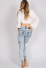 Load image into Gallery viewer, HAYLEY JOGGER JEANS - Acid Snow Wash