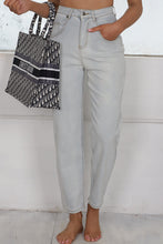 Load image into Gallery viewer, Kendall Mom Jeans - NO RIPS