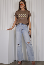 Load image into Gallery viewer, Myra Wide Leg Jeans - RIPS
