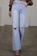 Load image into Gallery viewer, Myra Wide Leg Jeans - RIPS