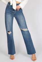Load image into Gallery viewer, Myra Wide Leg Jeans - RIPS