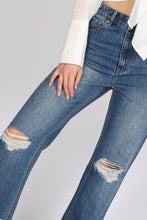 Load image into Gallery viewer, Myra Wide Leg Jeans - RIPS