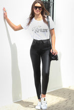 Load image into Gallery viewer, Odessa High Waist Oil Riggers Studded