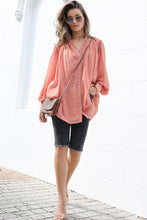 Load image into Gallery viewer, KNEE GRAZER DENIM SHORTS