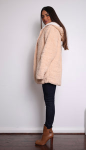 TEDDY HOODED JACKET