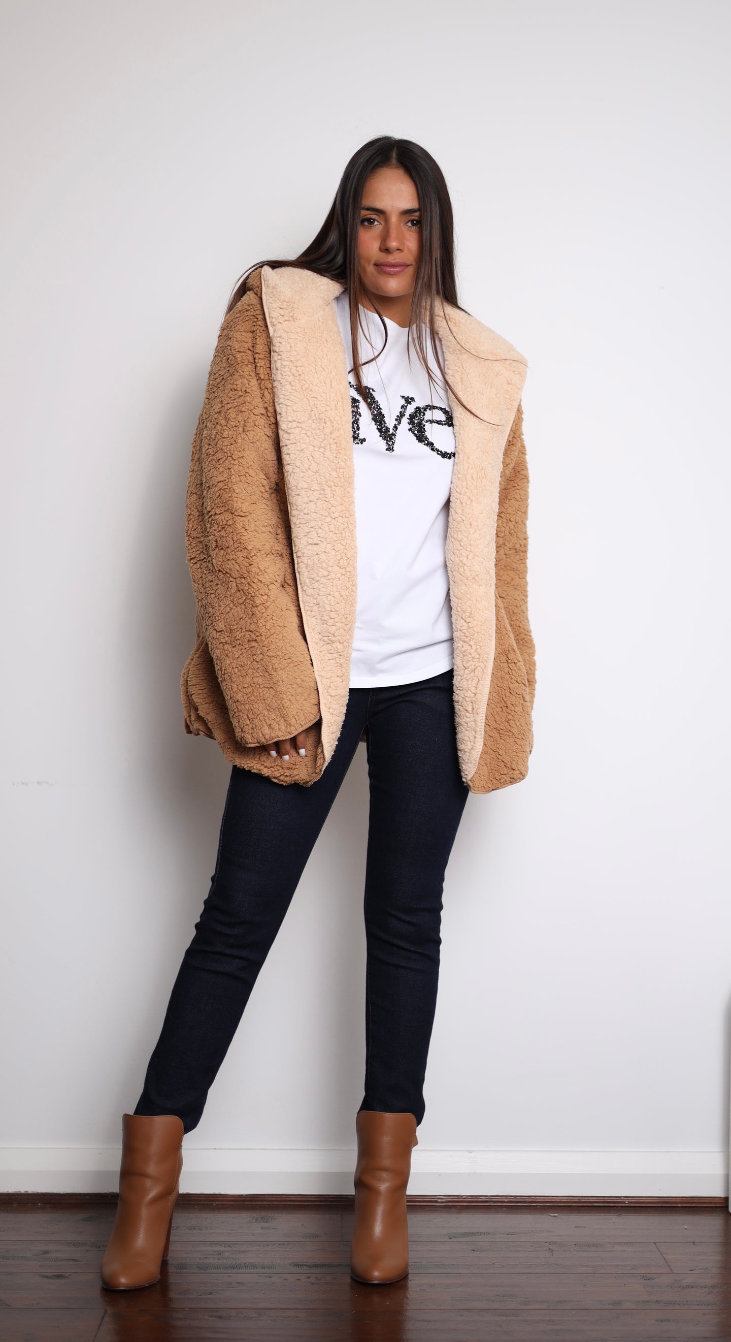 TEDDY HOODED JACKET