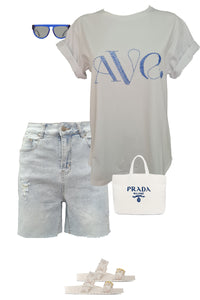 AVE CURSIVE TEE