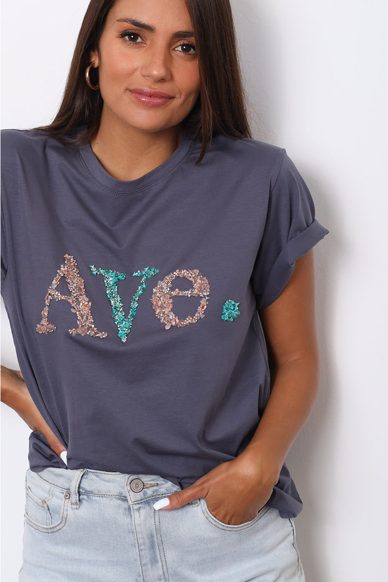 AVE TEE - 2TONE LOGO