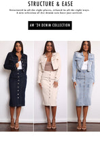 Load image into Gallery viewer, AVE DENIM JACKET - Indigo
