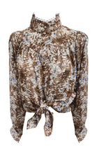 Load image into Gallery viewer, BLUE BOHO SHIRT
