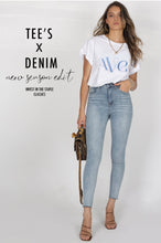 Load image into Gallery viewer, AVE CURSIVE TEE
