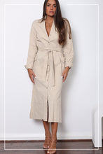 Load image into Gallery viewer, VIOLET TRENCH COAT/DRESS
