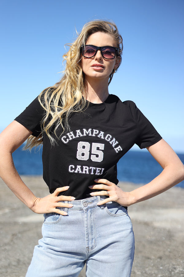 Veda T-shirt Black