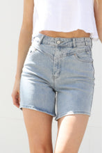 Load image into Gallery viewer, RYLIE DENIM SHORTS- Bleach Blue
