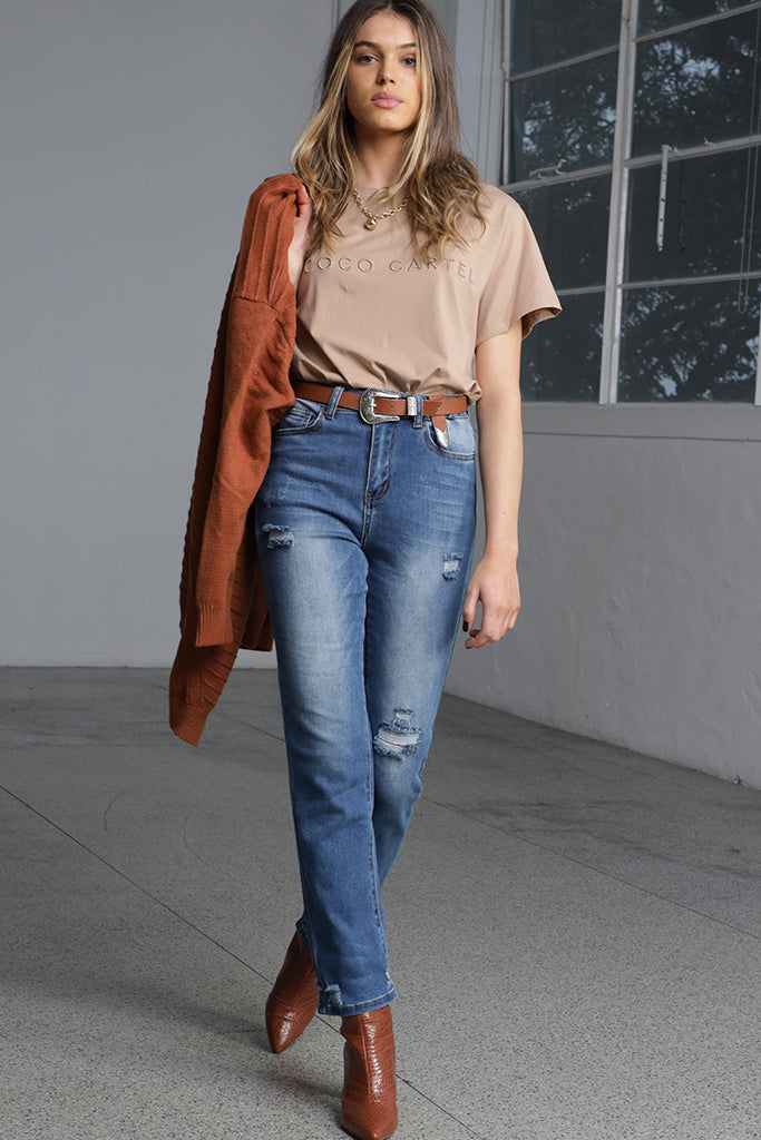 Ava pipe leg Jeans