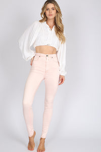 Supa High Soft Pink Gelato Legs Contrast