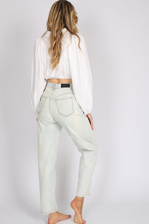 Kendall Mom Jeans - NO RIPS