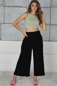PALAZZO TAB PANTS