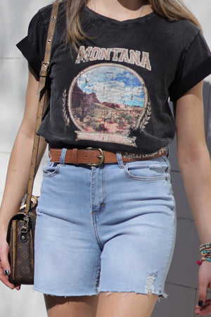Ellie Bèrmuda Denim Shorts