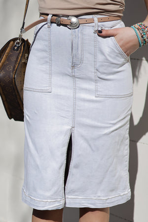 Evelyn Denim Skirt