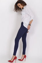 Load image into Gallery viewer, Low Waist Navy Gelato Legs
