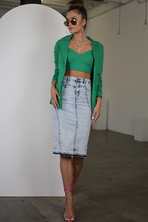 Kelia Denim Skirt