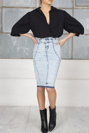 Kelia Denim Skirt