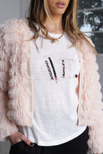 Load image into Gallery viewer, Maxine Faux Fur Jacket - Ballet Pink
