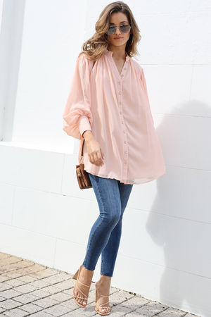 Nora Shirt- Baby Pink