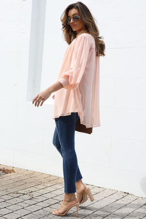 Nora Shirt- Baby Pink