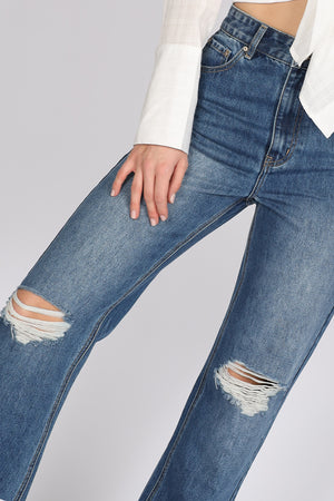 Myra Wide Leg Jeans - RIPS
