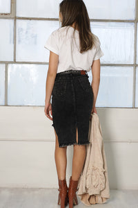 Regina Denim Skirt