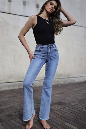 Rose Flare Leg Jeans