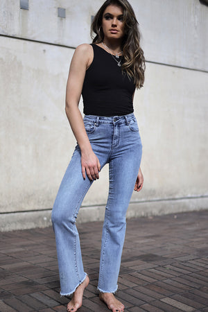 Rose Flare Leg Jeans