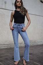 Load image into Gallery viewer, Rose Flare Leg Jeans
