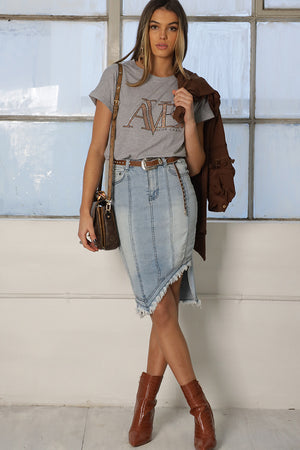 Viviana Denim Skirt