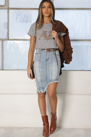 Viviana Denim Skirt