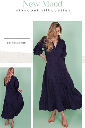 Seville Dress- Ink