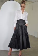 Load image into Gallery viewer, Raven Maxi Skirt
