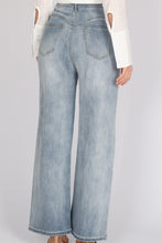 Load image into Gallery viewer, Wide Leg Booty Shaper denim jeans - RIPS
